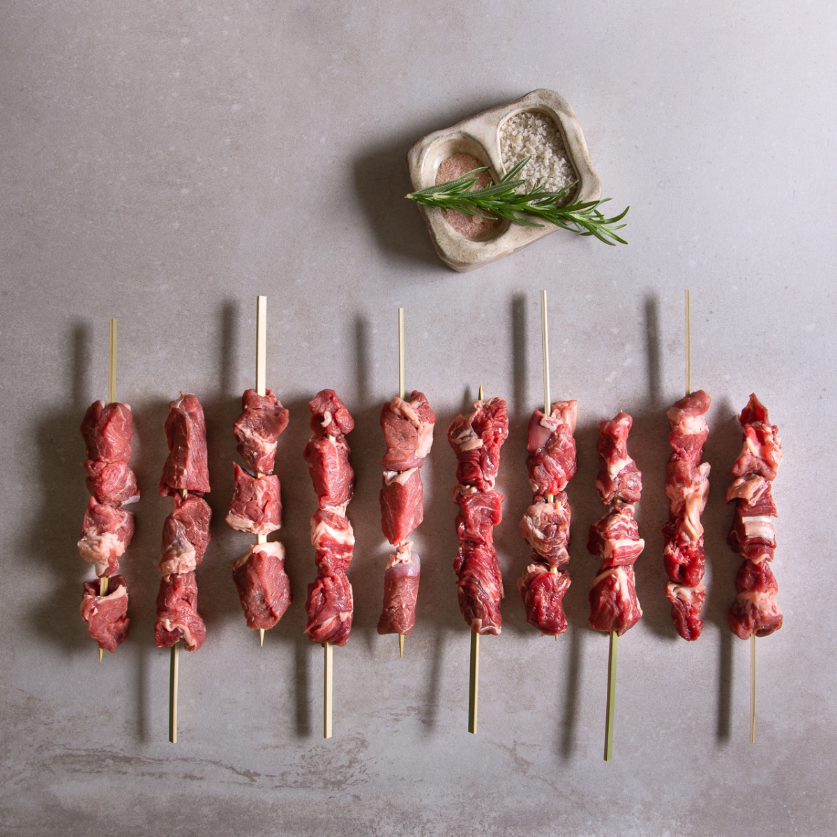 שיפודי אנטריקוט טרי