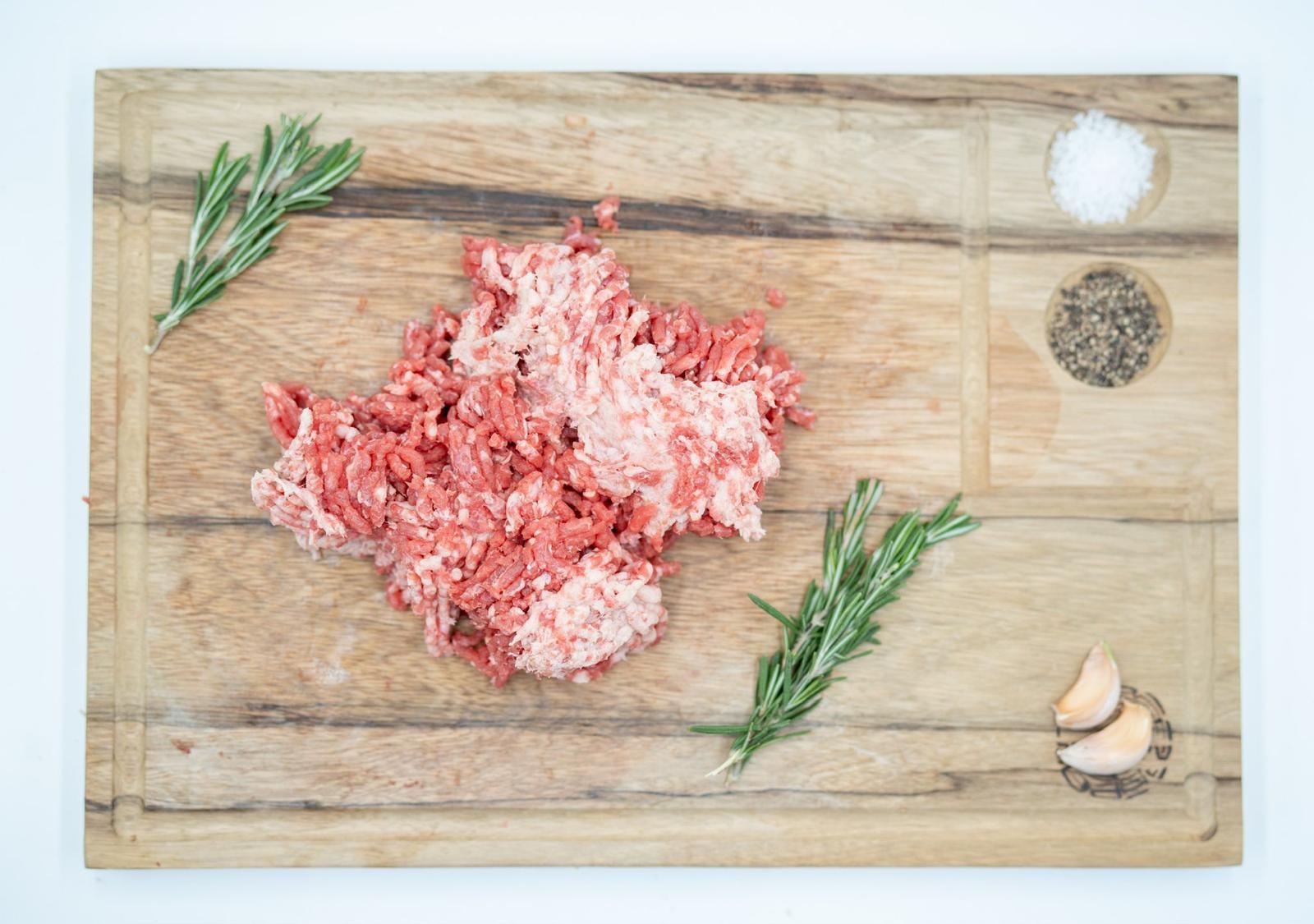 בקר טחון עם שומן כבש