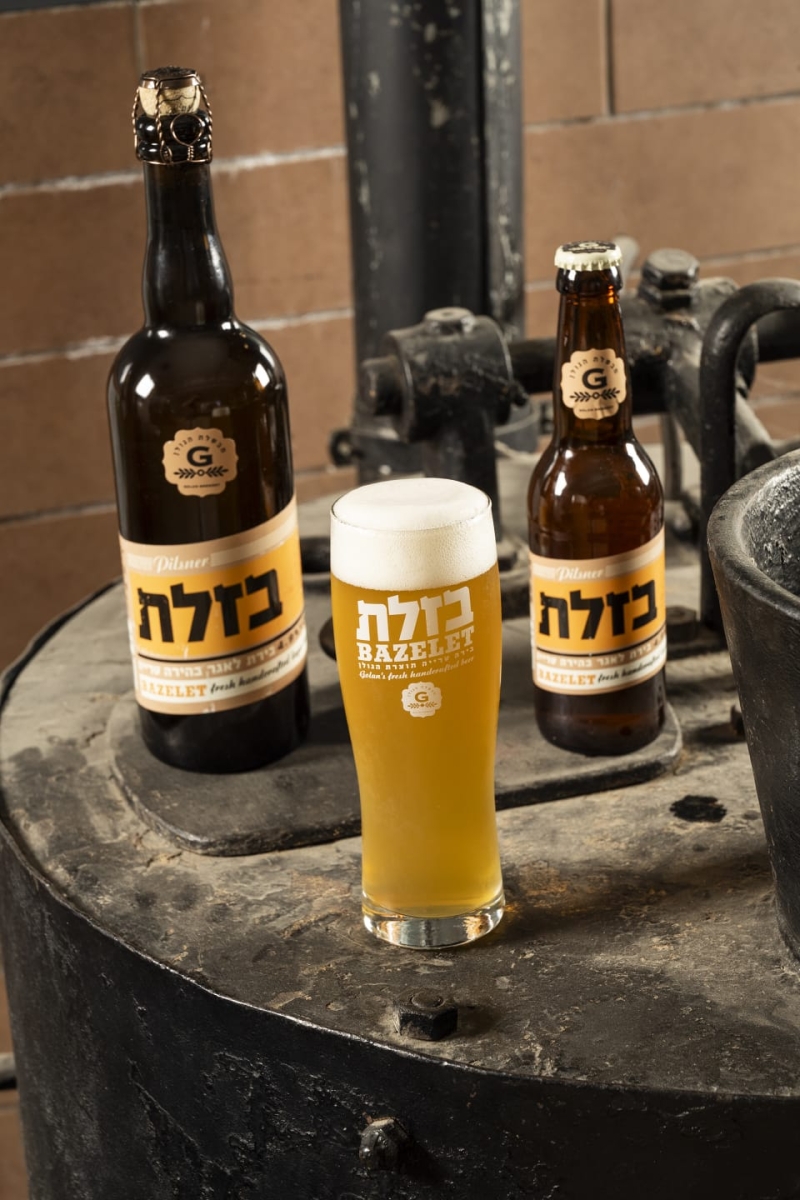 בירה בזלת אייל ענברי בקבוק 330 מ"ל