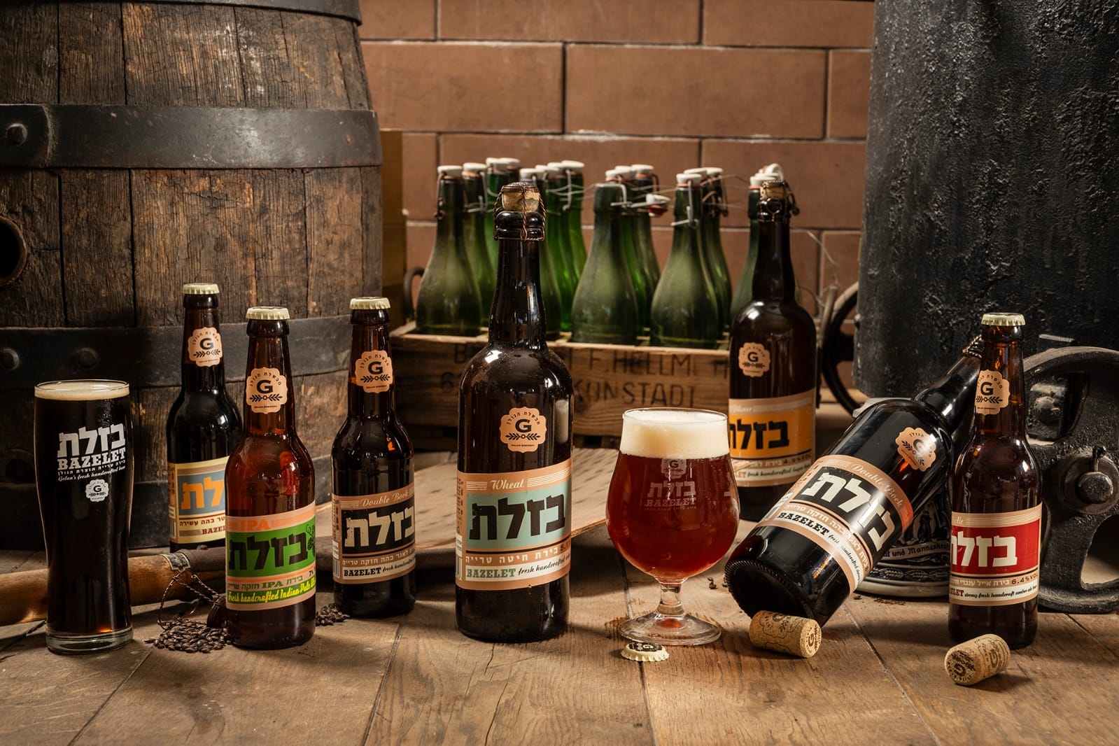 מבצע שישיית טעמים בירה בזלת (כל בקבוק 330 מ"ל)